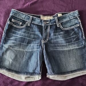 BKE Dark Blue Jean Shorts
